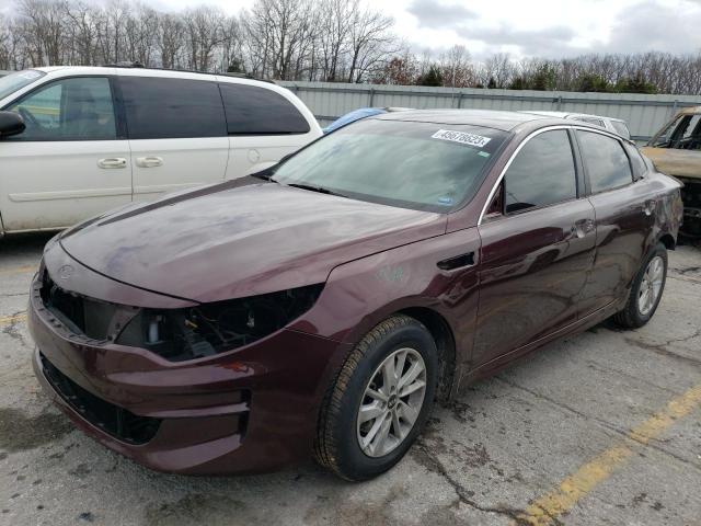 KIA OPTIMA LX 2016 with VIN 5XXGT4L32GG093230 - Photo from auction