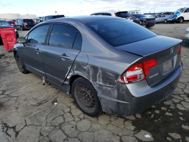 Photo 2 from auction – 2008 HONDA CIVIC LX with VIN 2HGFA16508H343495