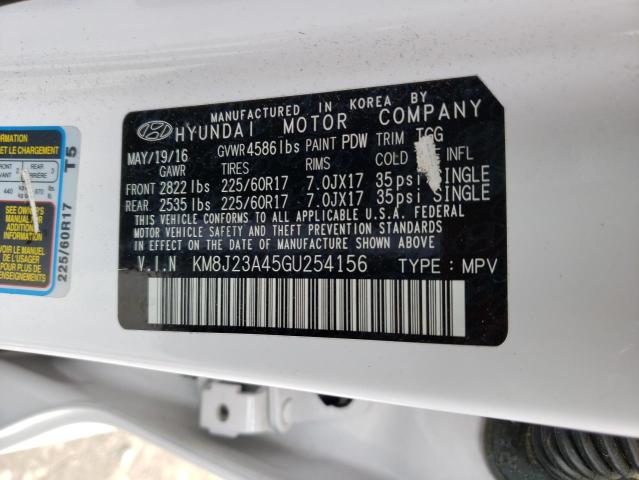 Photo 14 from auction – 2016 HYUNDAI TUCSON SE with VIN KM8J23A45GU254156