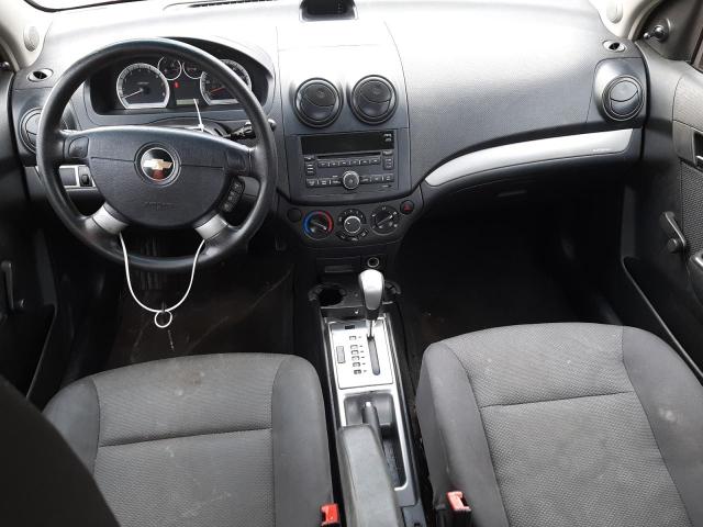 Photo 8 from auction – 2009 CHEVROLET AVEO LS with VIN KL1TD56E79B641334