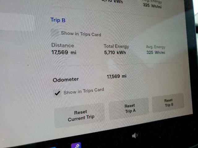 Photo 9 from auction – 2022 TESLA MODEL 3 with VIN 5YJ3E1EBXNF178702