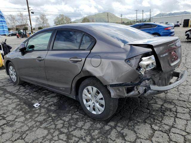 Photo 2 from auction – 2012 HONDA CIVIC LX with VIN 19XFB2F52CE353595