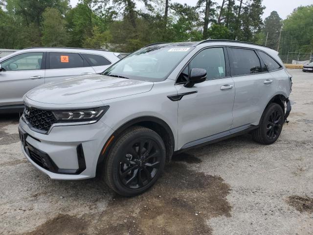 KIA SORENTO SX 2023 with VIN 5XYRKDLF5PG164311 - Photo from auction