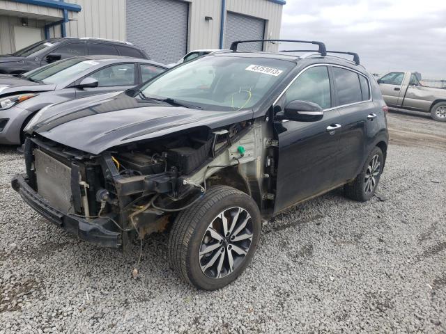 KIA SPORTAGE E 2018 with VIN KNDPNCAC6J7433910 - Photo from auction