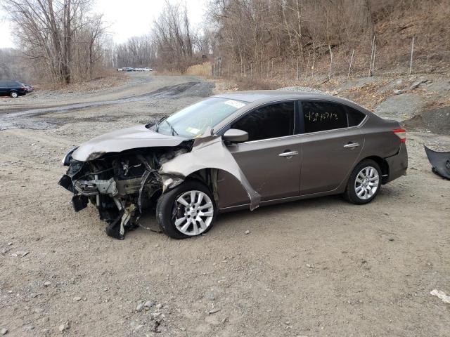 NISSAN SENTRA S 2015 with VIN 3N1AB7APXFL661813 - Photo from auction
