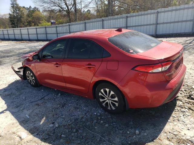 Photo 2 from auction – 2021 TOYOTA COROLLA LE with VIN JTDEAMDE8MJ010307