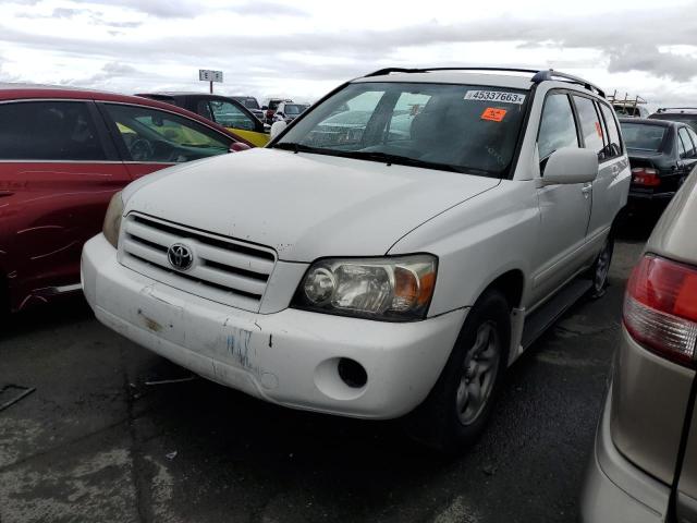 TOYOTA HIGHLANDER 2005 with VIN JTEGD21A750110035 - Photo from auction
