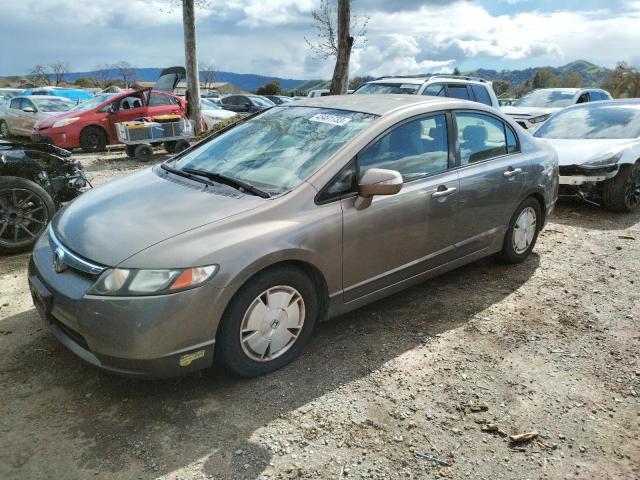 Photo 1 from auction – 2006 HONDA CIVIC HYBR with VIN JHMFA36226S025205