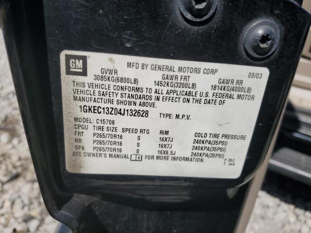 Photo 14 from auction – 2004 GMC YUKON with VIN 1GKEC13Z04J132628
