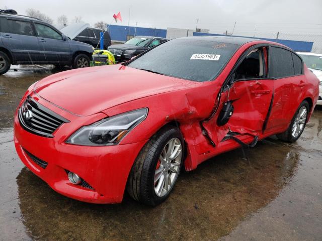 INFINITI G37 2011 with VIN JN1CV6AR7BM408508 - Photo from auction