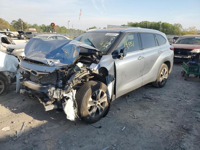 TOYOTA HIGHLANDER 2021 with VIN 5TDGZRAH6MS079299 - Photo from auction