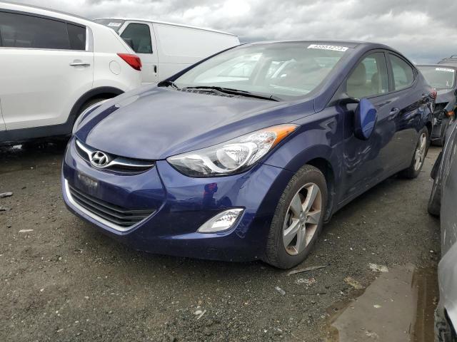 HYUNDAI ELANTRA GL 2013 with VIN 5NPDH4AE1DH155502 - Photo from auction