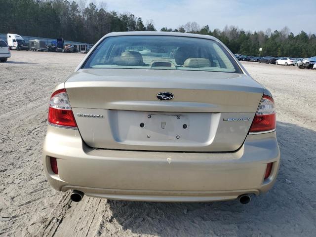 Photo 6 from auction – 2008 SUBARU LEGACY 2.5 with VIN 4S3BL616686206146