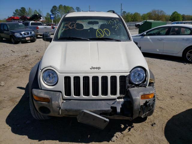 Photo 5 from auction – 2002 JEEP LIBERTY SP with VIN 1J4GL48K62W256981