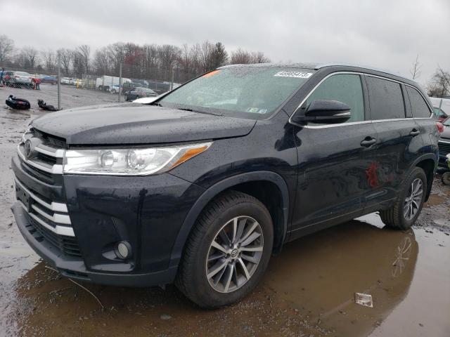 TOYOTA HIGHLANDER 2017 with VIN 5TDJZRFH4HS444339 - Photo from auction