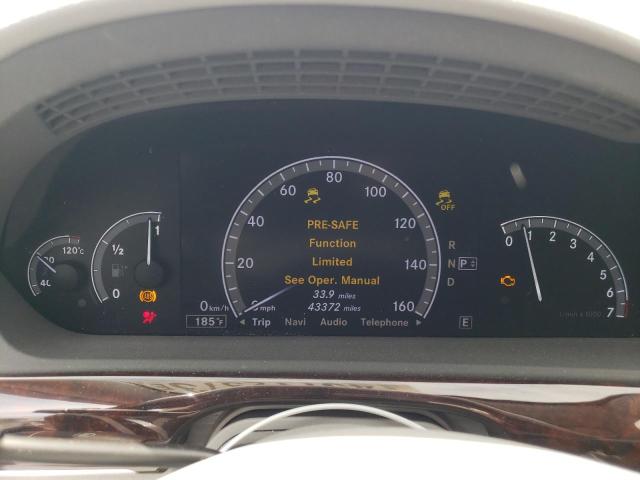 Photo 9 from auction – 2013 MERCEDES-BENZ S 550 with VIN WDDNG7DB3DA514601
