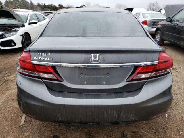 Photo 6 from auction – 2013 HONDA CIVIC EXL with VIN 19XFB2F90DE067944