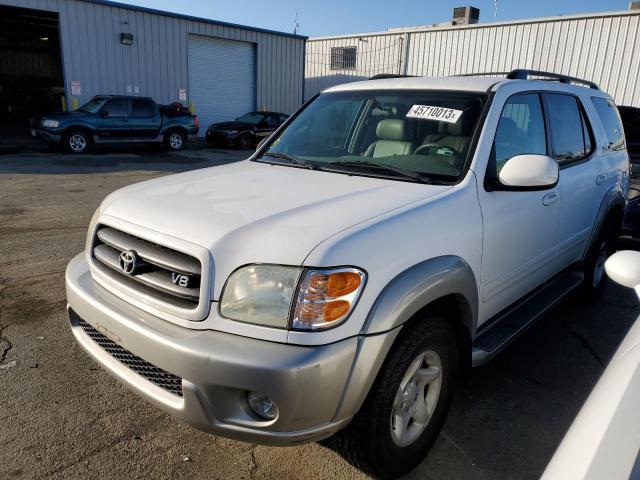 TOYOTA SEQUOIA SR 2002 with VIN 5TDZT34A72S107906 - Photo from auction