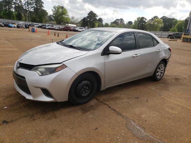 TOYOTA COROLLA L 2015 with VIN 2T1BURHE6FC376394 - Photo from auction