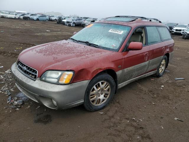 SUBARU LEGACY OUT 2003 with VIN 4S3BH806837644166 - Photo from auction