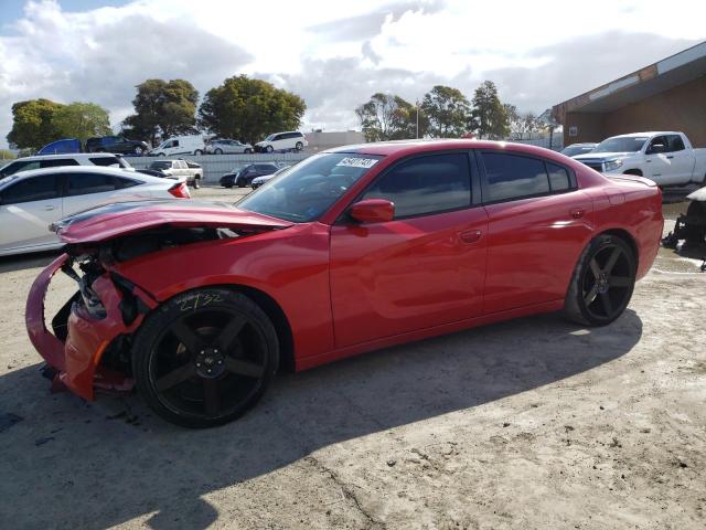 DODGE CHARGER SX 2016 with VIN 2C3CDXHG6GH174127 - Photo from auction