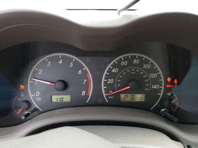 Photo 9 from auction – 2009 TOYOTA COROLLA BA with VIN JTDBL40E29J020373