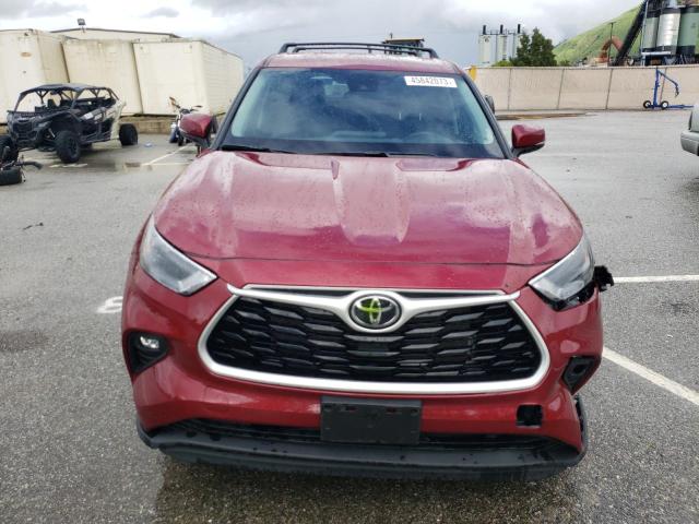 Photo 5 from auction – 2022 TOYOTA HIGHLANDER with VIN 5TDZZRAH3NS138805
