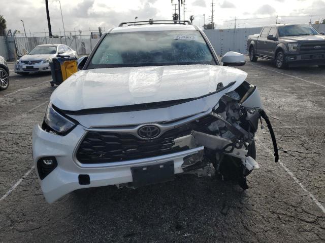 Photo 5 from auction – 2022 TOYOTA HIGHLANDER with VIN 5TDZZRAH2NS096028