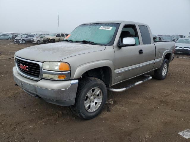 GMC NEW SIERRA 2001 with VIN 2GTEK19T711278371 - Photo from auction