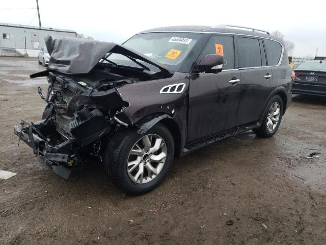 INFINITI QX56 2013 with VIN JN8AZ2NF0D9530980 - Photo from auction