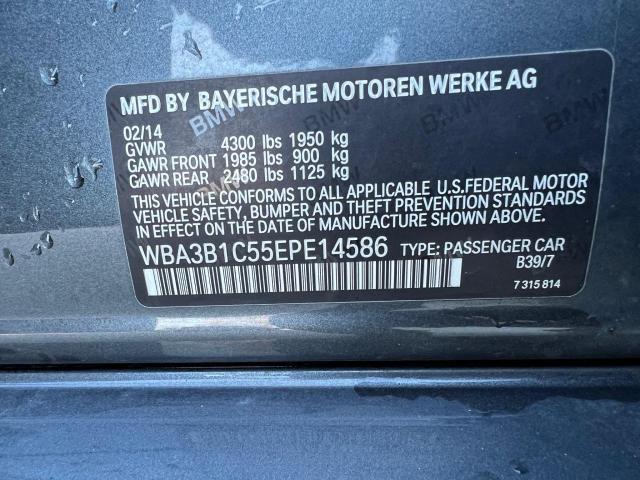 Photo 10 from auction – 2014 BMW 320 I with VIN WBA3B1C55EPE14586