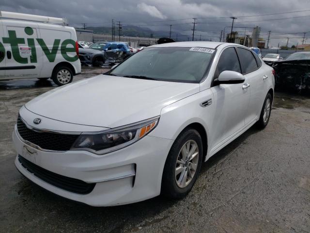KIA OPTIMA LX 2018 with VIN 5XXGT4L31JG234585 - Photo from auction