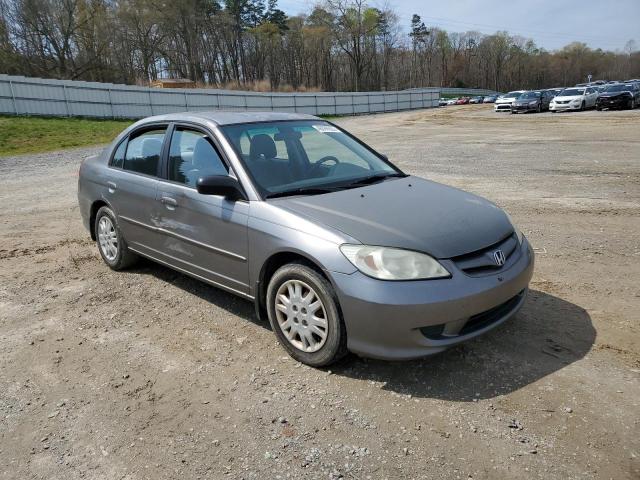Photo 4 from auction – 2005 HONDA CIVIC LX with VIN 2HGES15615H613753