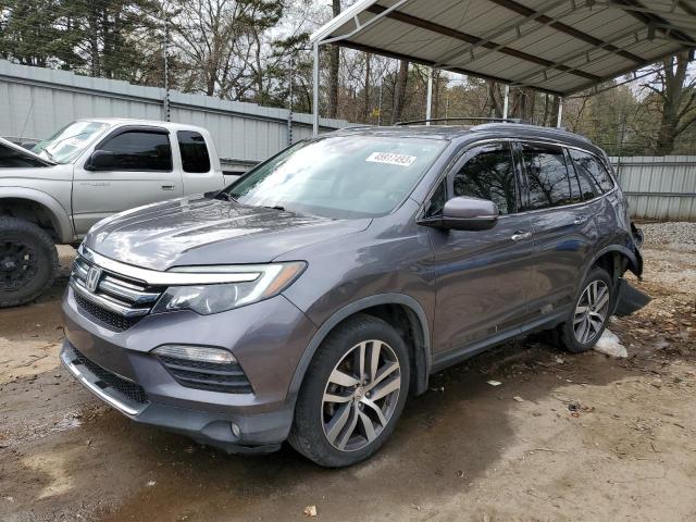 HONDA PILOT ELIT 2016 with VIN 5FNYF6H02GB014700 - Photo from auction
