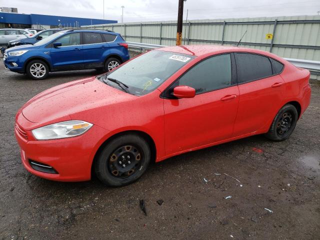 DODGE DART SE 2016 with VIN 1C3CDFAA6GD624324 - Photo from auction