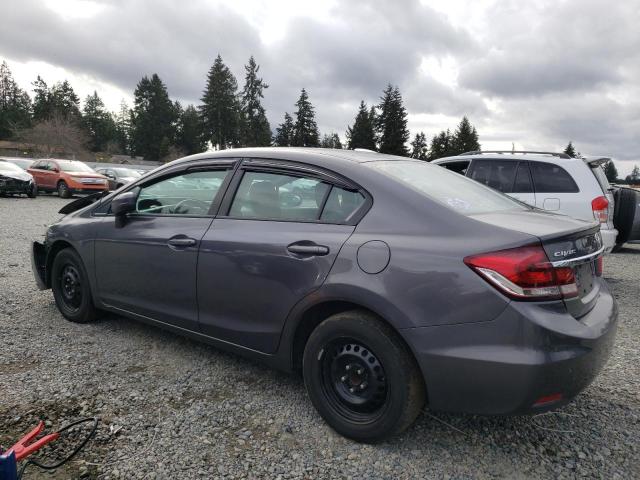 Photo 2 from auction – 2015 HONDA CIVIC LX with VIN 19XFB2F54FE242888