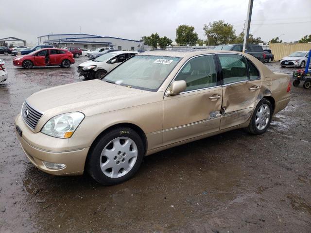 LEXUS LS 430 2003 with VIN JTHBN30F930105560 - Photo from auction