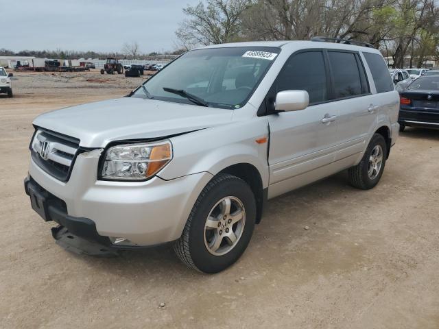 HONDA PILOT EXL 2008 with VIN 5FNYF286X8B011316 - Photo from auction