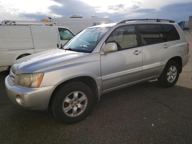 TOYOTA HIGHLANDER 2001 with VIN JTEHD21A110007725 - Photo from auction