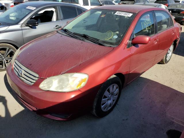 TOYOTA COROLLA CE 2004 with VIN 2T1BR32E94C249966 - Photo from auction