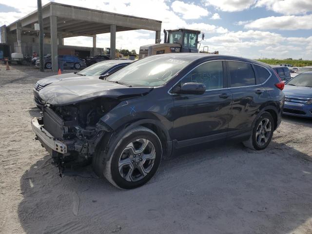 HONDA CR-V EXL 2017 with VIN 5J6RW1H83HL005154 - Photo from auction