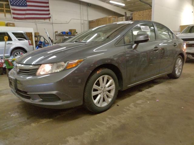 HONDA CIVIC EX 2012 with VIN 19XFB2F82CE073198 - Photo from auction