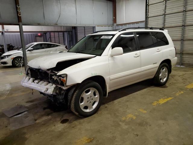 TOYOTA HIGHLANDER 2007 with VIN JTEEP21A570211821 - Photo from auction