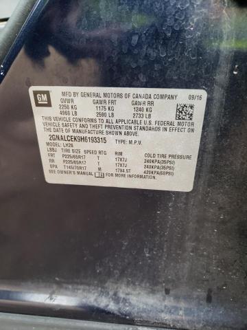Photo 14 from auction – 2017 CHEVROLET EQUINOX LT with VIN 2GNALCEK9H6193315