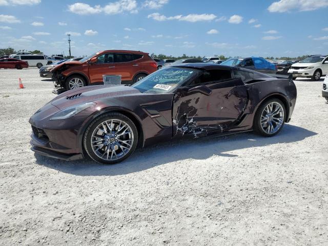 CHEVROLET CORVETTE G 2018 with VIN 1G1YY2D79J5102487 - Photo from auction