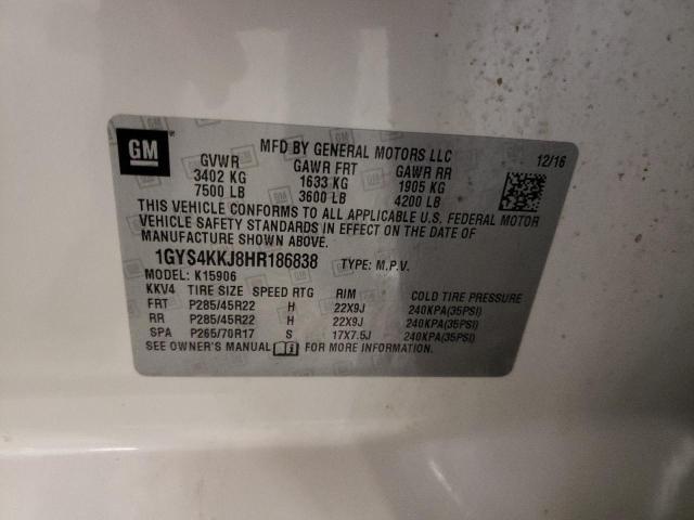 Photo 14 from auction – 2017 CADILLAC ESCALADE E with VIN 1GYS4KKJ8HR186838