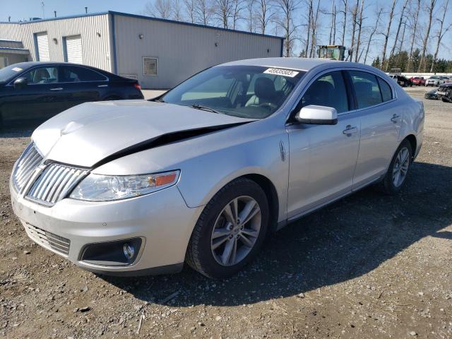 LINCOLN MKS 2010 with VIN 1LNHL9DR3AG616254 - Photo from auction
