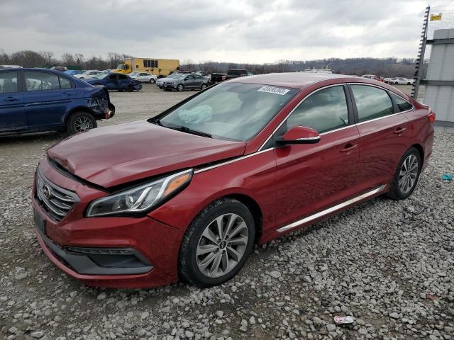 Photo 1 from auction – 2015 HYUNDAI SONATA SPO with VIN 5NPE34AF4FH044456