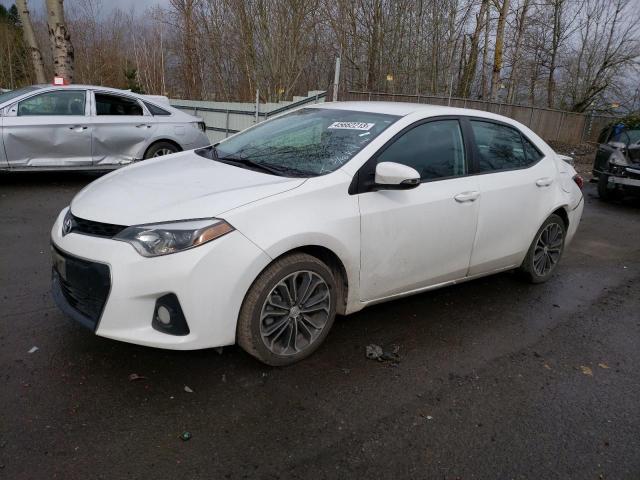 TOYOTA COROLLA L 2015 with VIN 2T1BURHE1FC450207 - Photo from auction