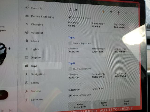 Photo 9 from auction – 2021 TESLA MODEL Y with VIN 5YJYGDEE1MF193650